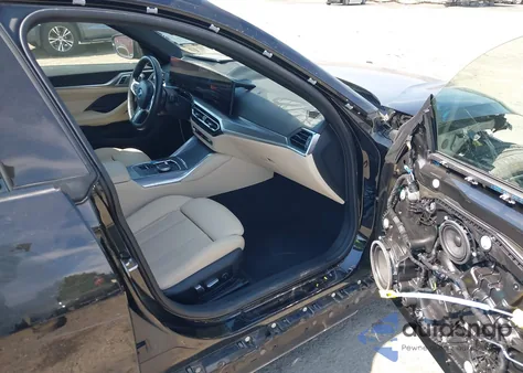 2024 BMW I4 Edrive35 из США, поврежденный, VIN WBY43AW06RFR95835